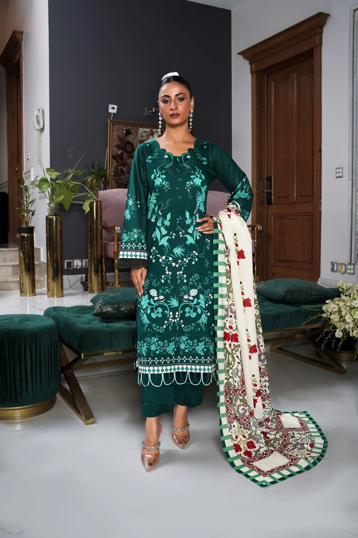 Emerald Drape