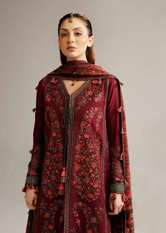 Brand: Ramsha Code:5018 Fabric: Pure Wool Dhanak